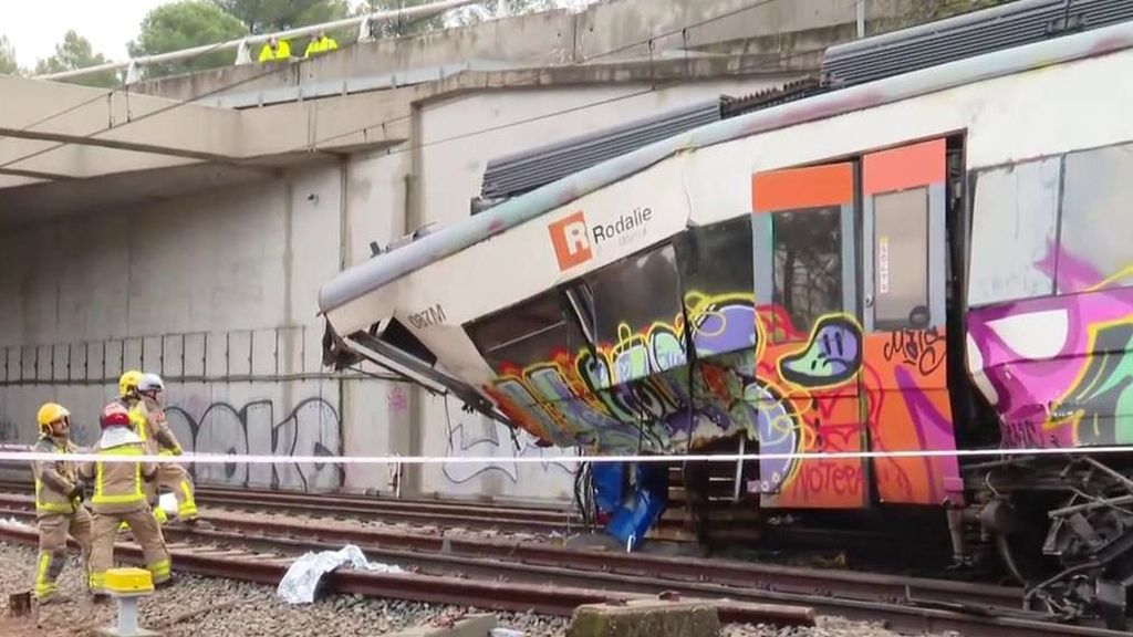 La zona cero del accidente en Rodalíes: así se hacen las marchas blancas para garantizar la seguridad