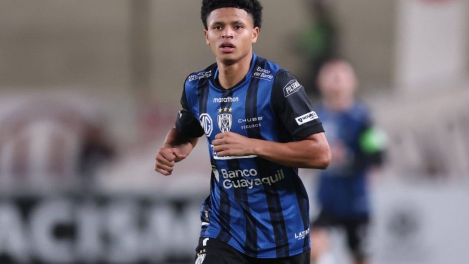 Patrik Mercado, con Independiente del Valle