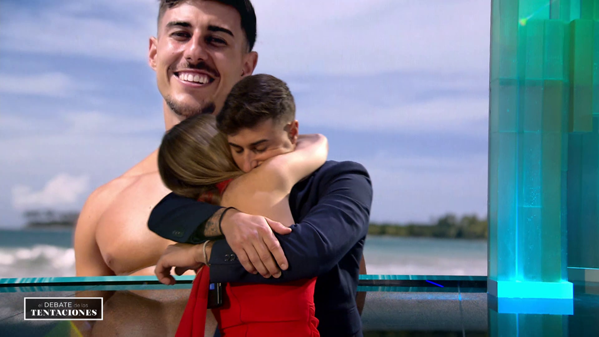 Sandra Barneda, en shock con la entrada de Borja al plató y la reacción del público a su beso con Almudena: "Nunca había ocurrido"