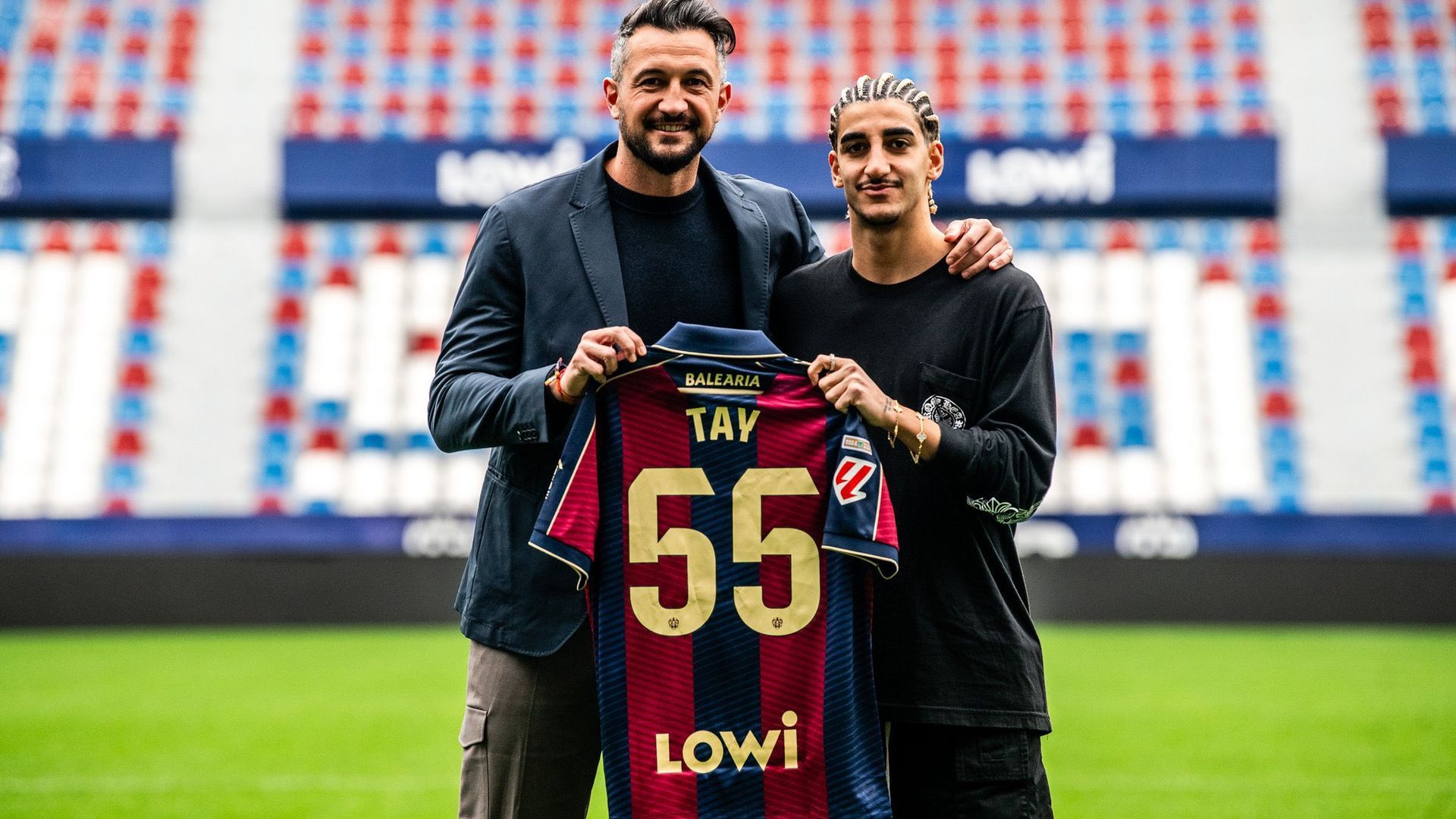 Tay Abed y Héctor Rodas, director deportivo