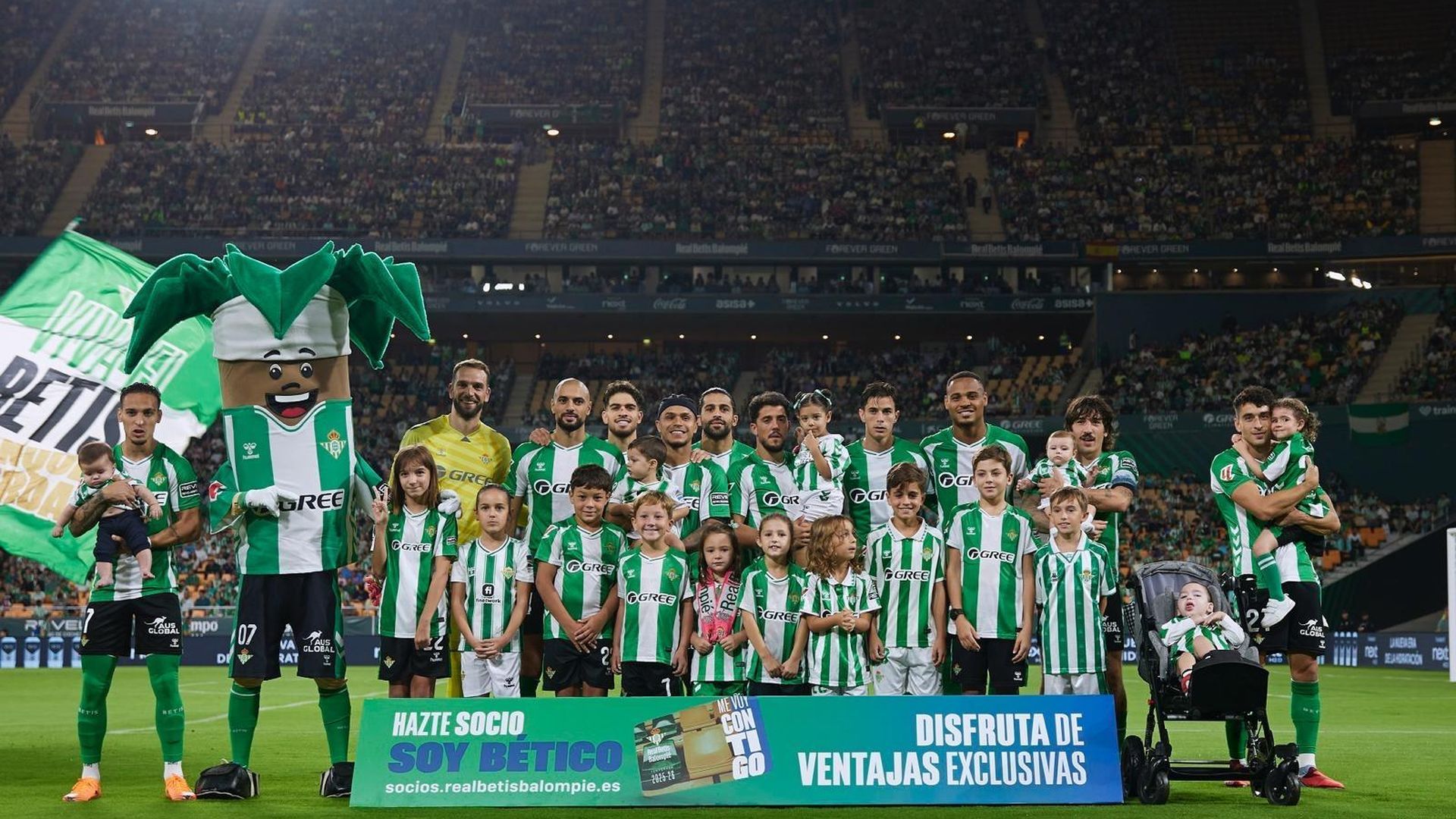 Álvaro Arqueros, en La Cartuja con el Betis