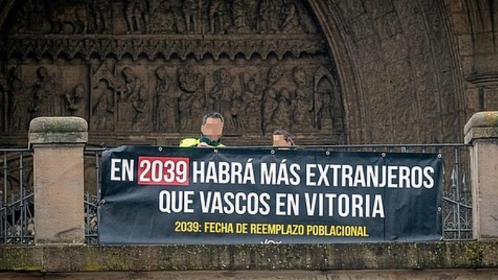 Campaña de Vox en Vitoria