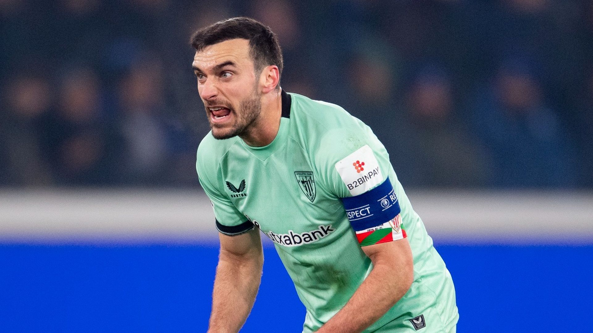 Iñigo Lekue, titular en la Champions contra la Atalanta italiana