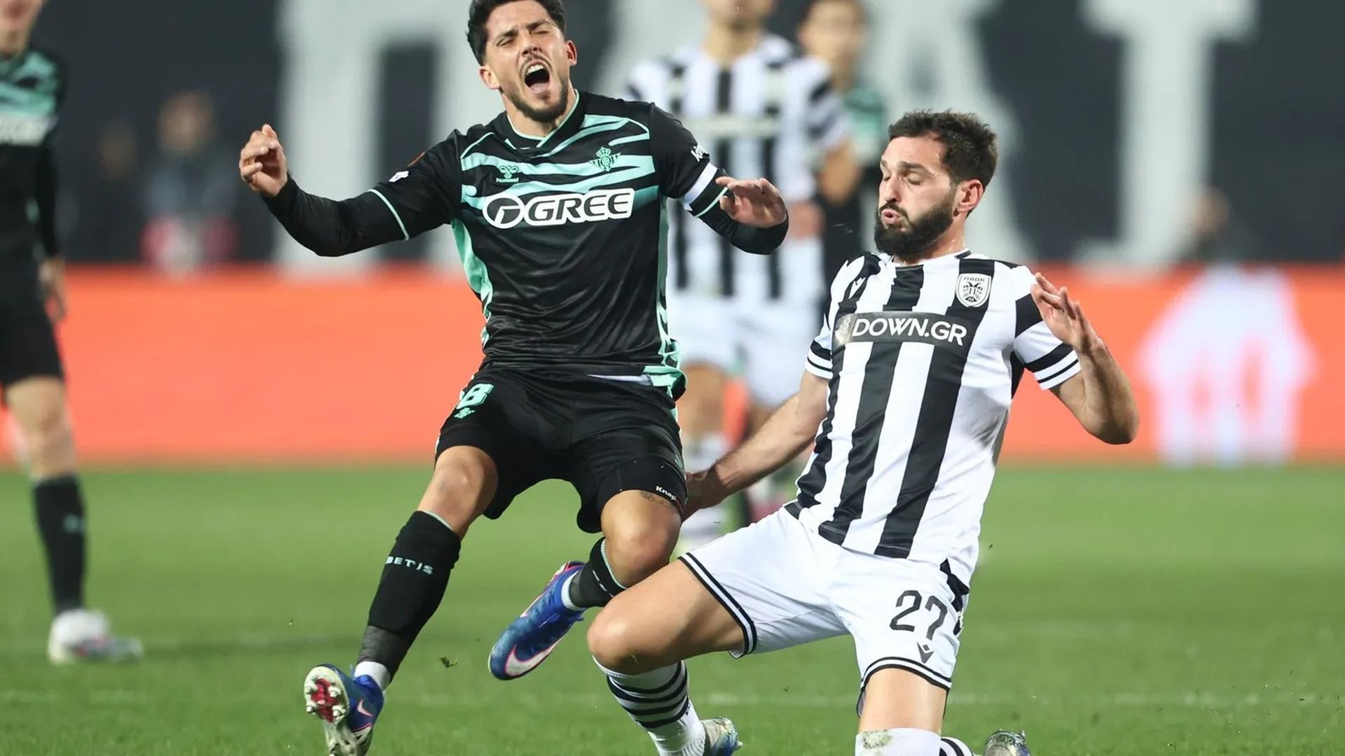 Pablo Fornals, en el PAOK-Betis