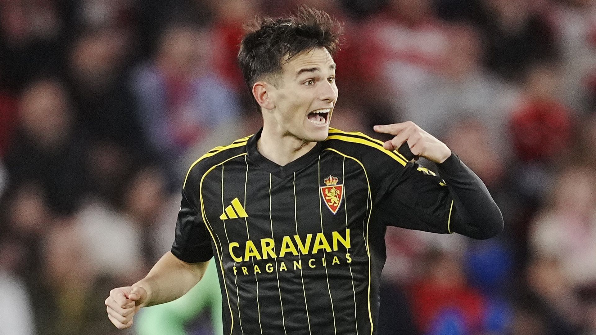 Pau Sans, jugador del Real Zaragoza Pau Sans, jugador del Real Zaragoza