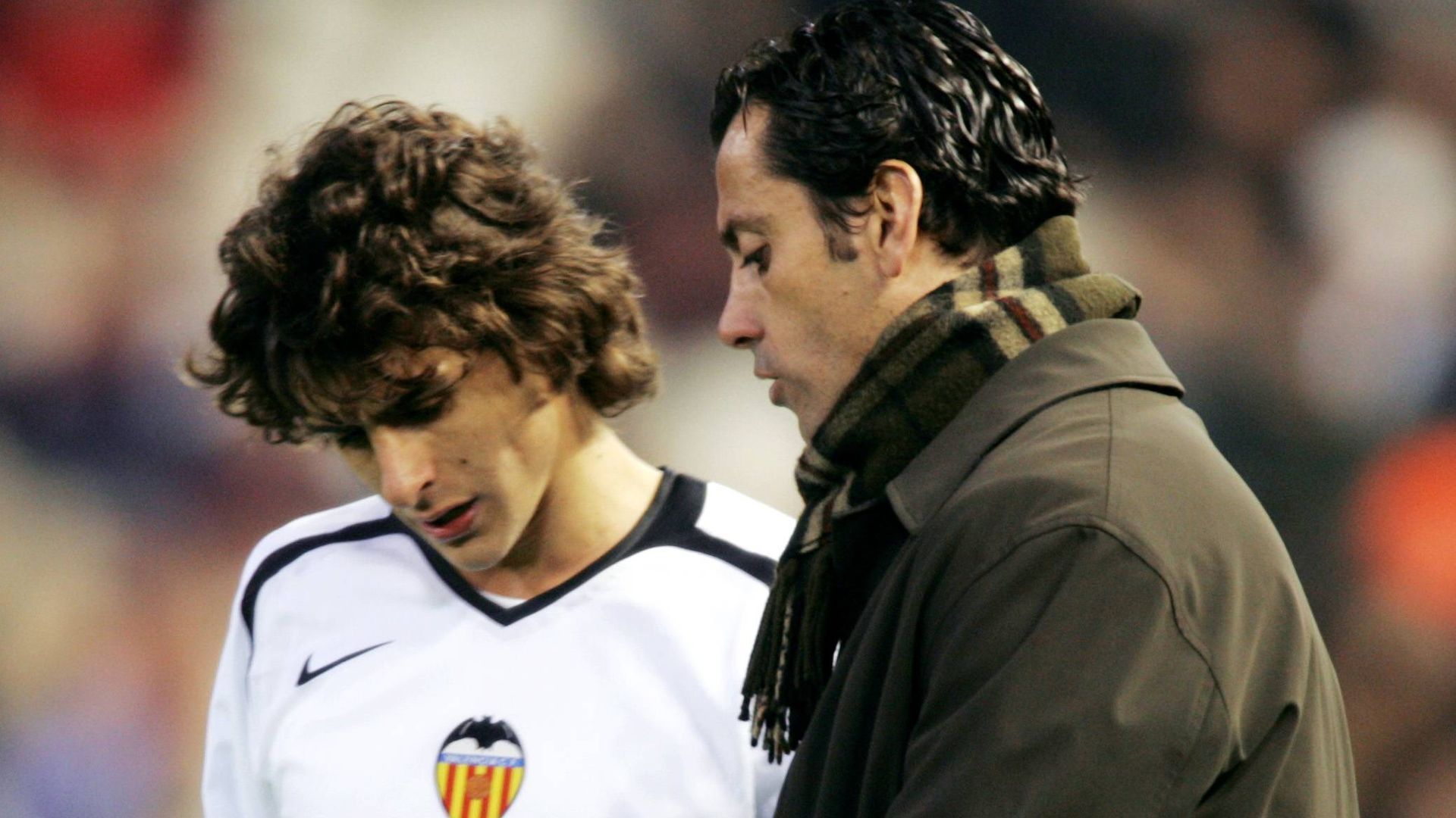 Quique Sánchez Flores en su etapa como entrenador del Valencia