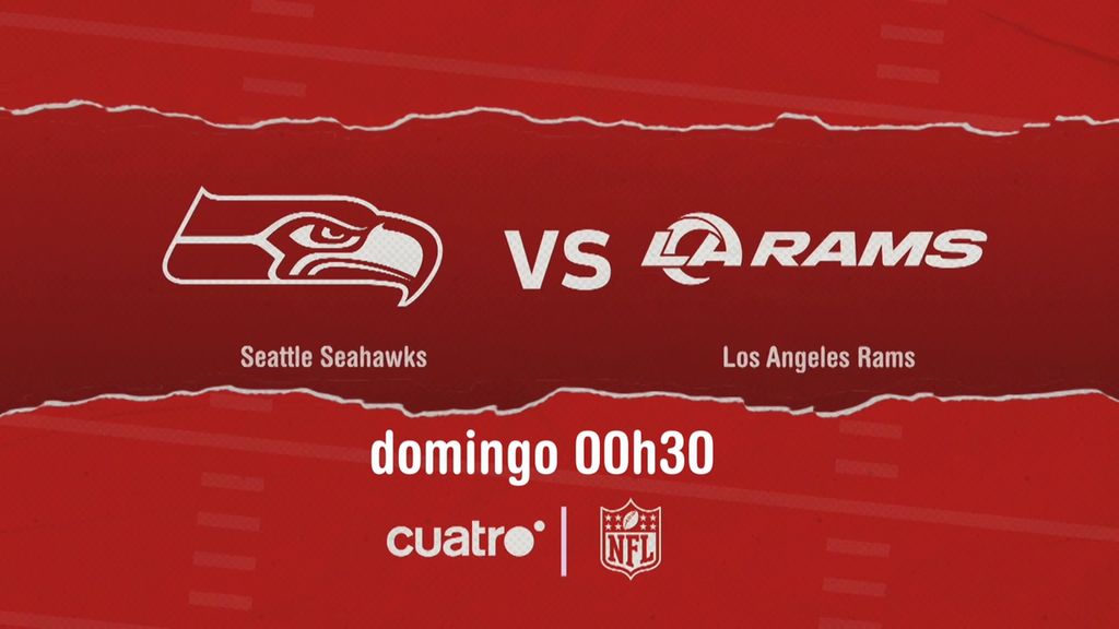 Seattle Seahawks - Los Ángeles Rams, NFL: horario y dónde ver el partido en TV y online