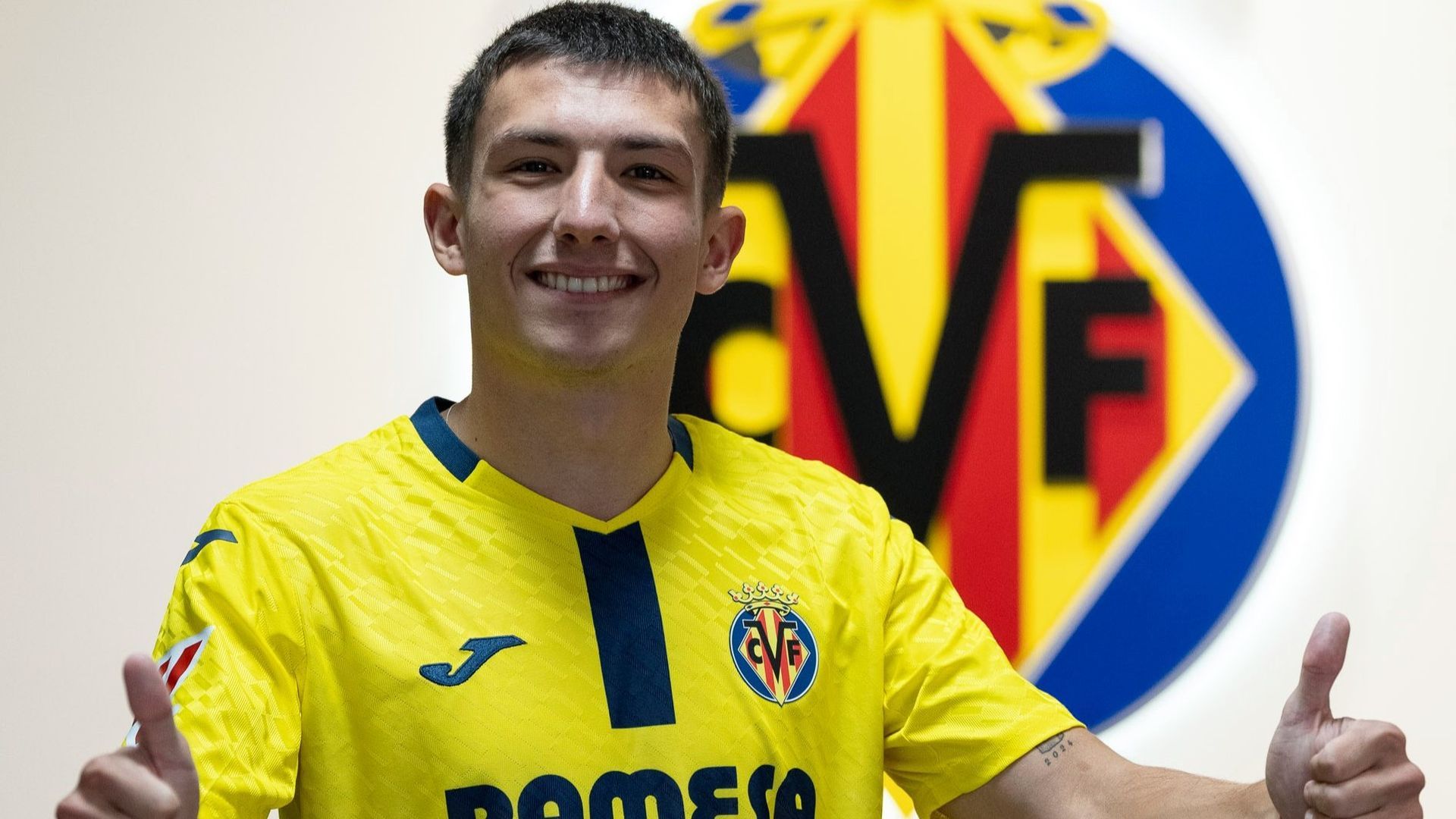 Thiago Fernández, jugador del Villarreal