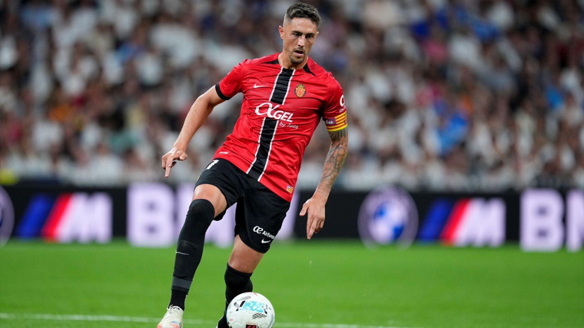 Antonio Raíllo, en el Santiago Bernabéu Antonio Raíllo, en el Santiago Bernabéu