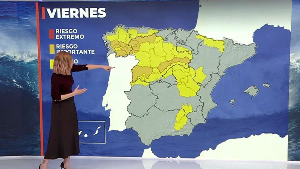 Máxima precaución ante el avance del temporal Ingrid de viento y nieve en toda la península