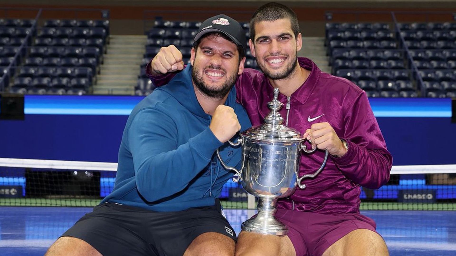 Carlos Alcaraz y su hermano Álvaro Carlos Alcaraz y su hermano Álvaro