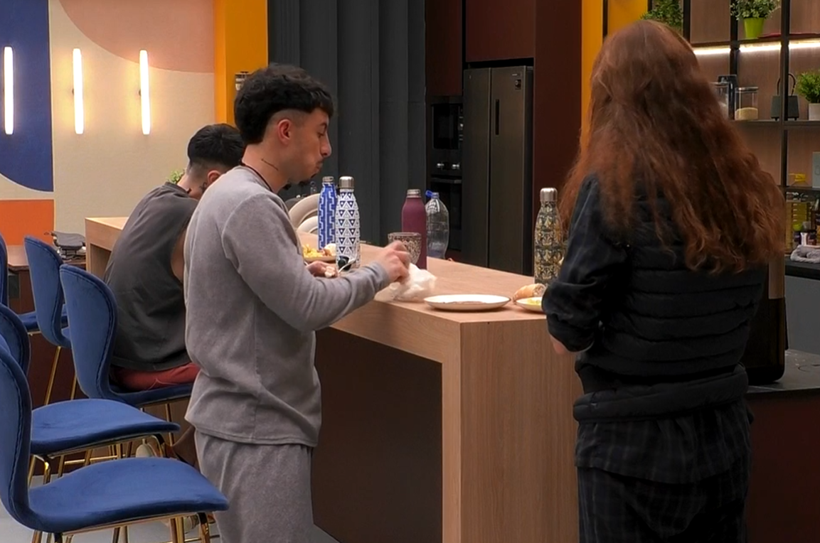 Cristina departe con Juanpi