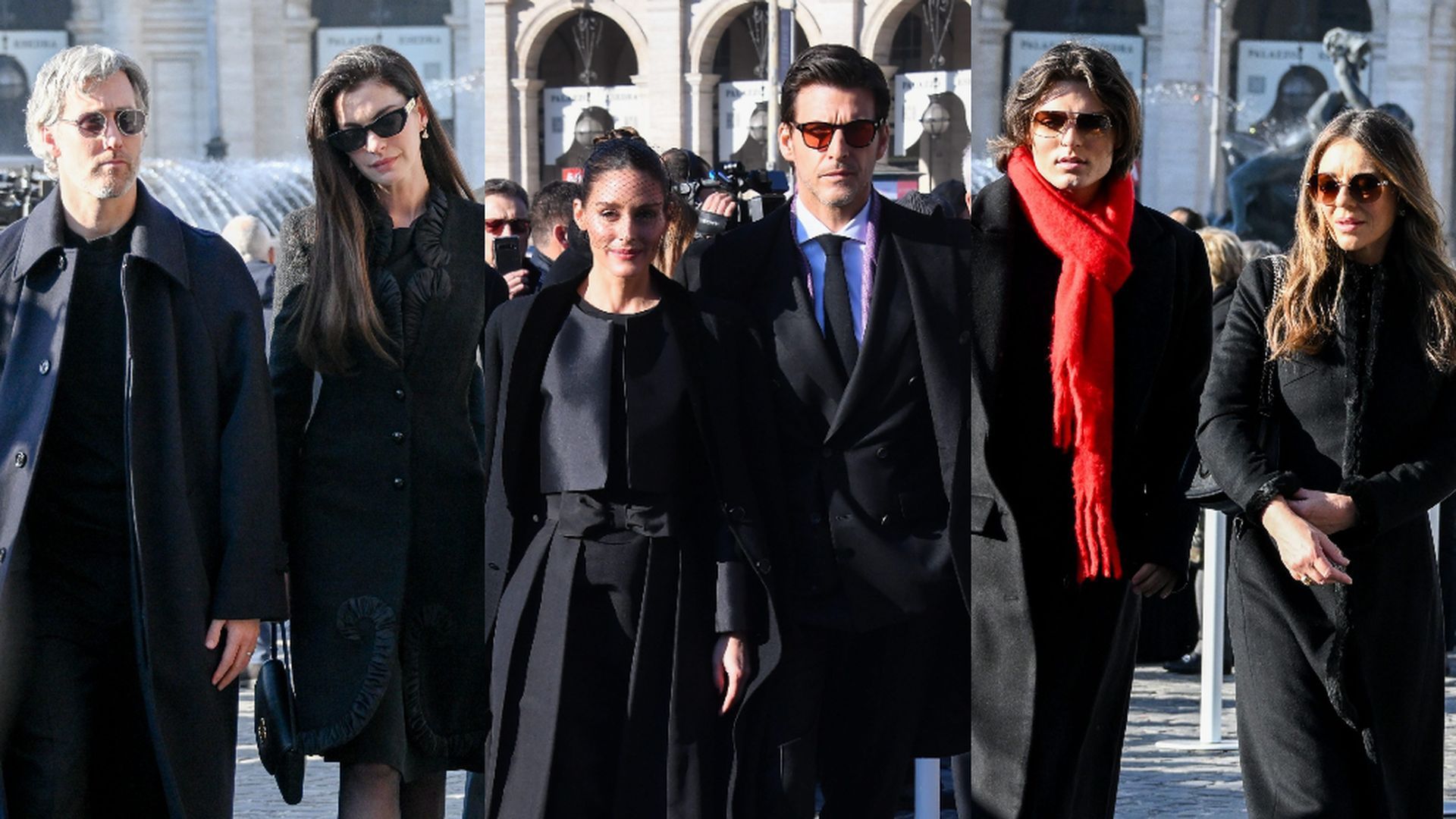 El funeral de Valentino, en fotos