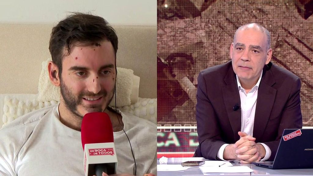 Santiago, superviviente del Alvia que rescató a la niña de seis años cuya familia ha fallecido: "Me decía ¿y mi familia?"