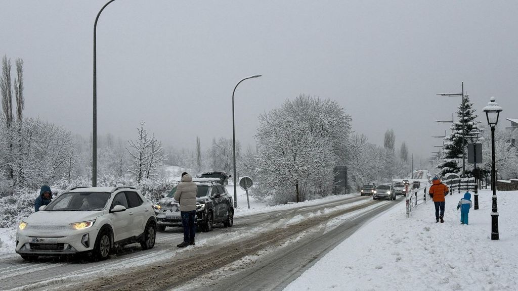 La borrasca Ingrid trae frío polar, vientos y nevadas