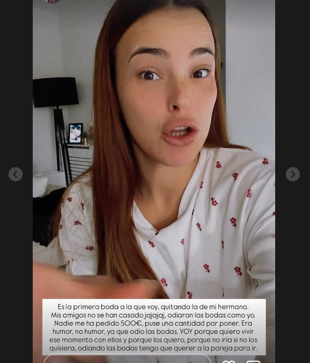 Marta Peñate aclara el comentario sobre la boda de Suso y Marieta