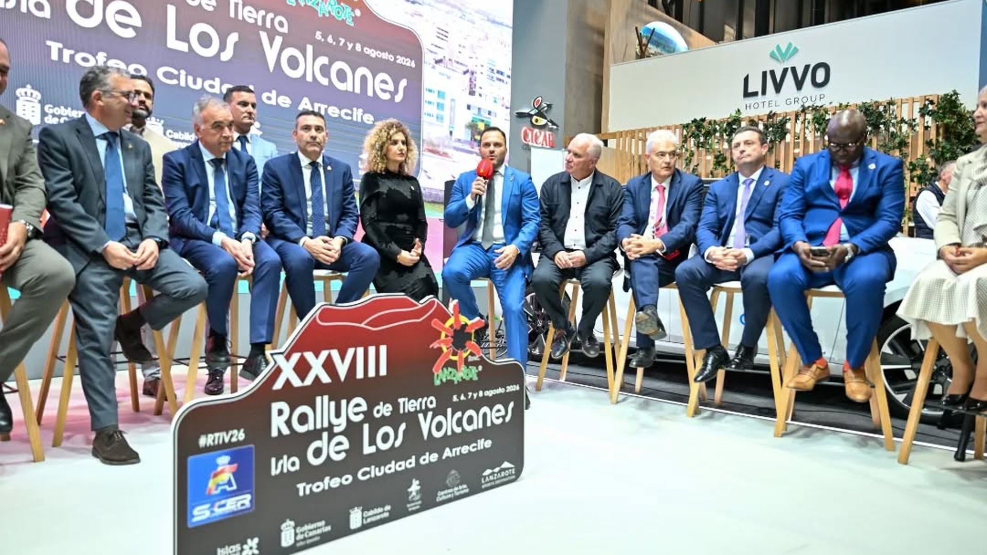 Presentación en FITUR del Rallye de Tierra Isla de Los Volcanes