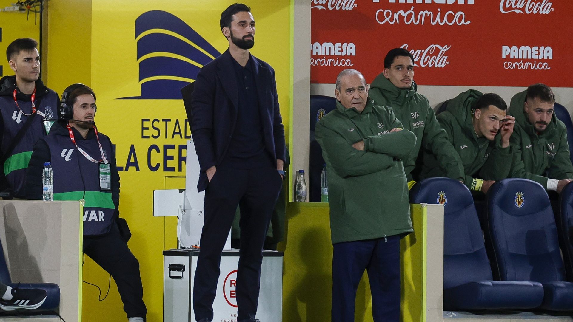 Álvaro Arbeloa, en La Cerámica