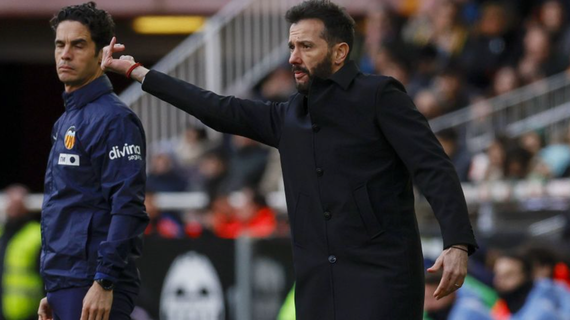 Carlos Corberán ante el Espanyol Carlos Corberán ante el Espanyol