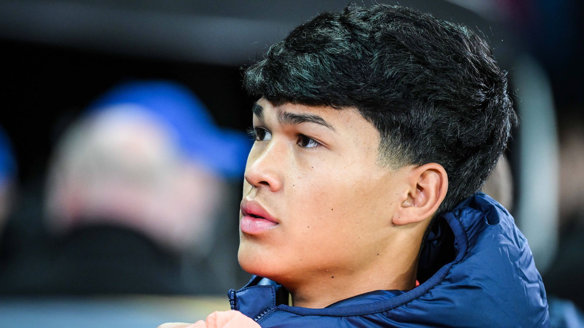 Dro Fernández antes de un partido con el FC Barcelona