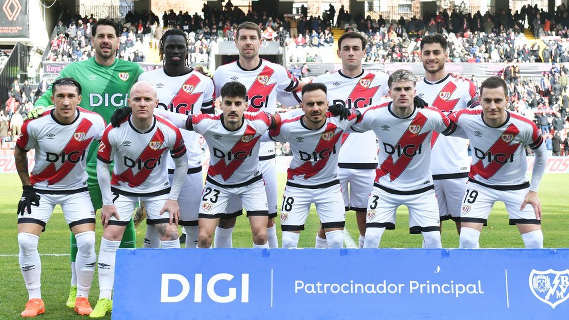 El once del Rayo Vallecano contra Osasuna