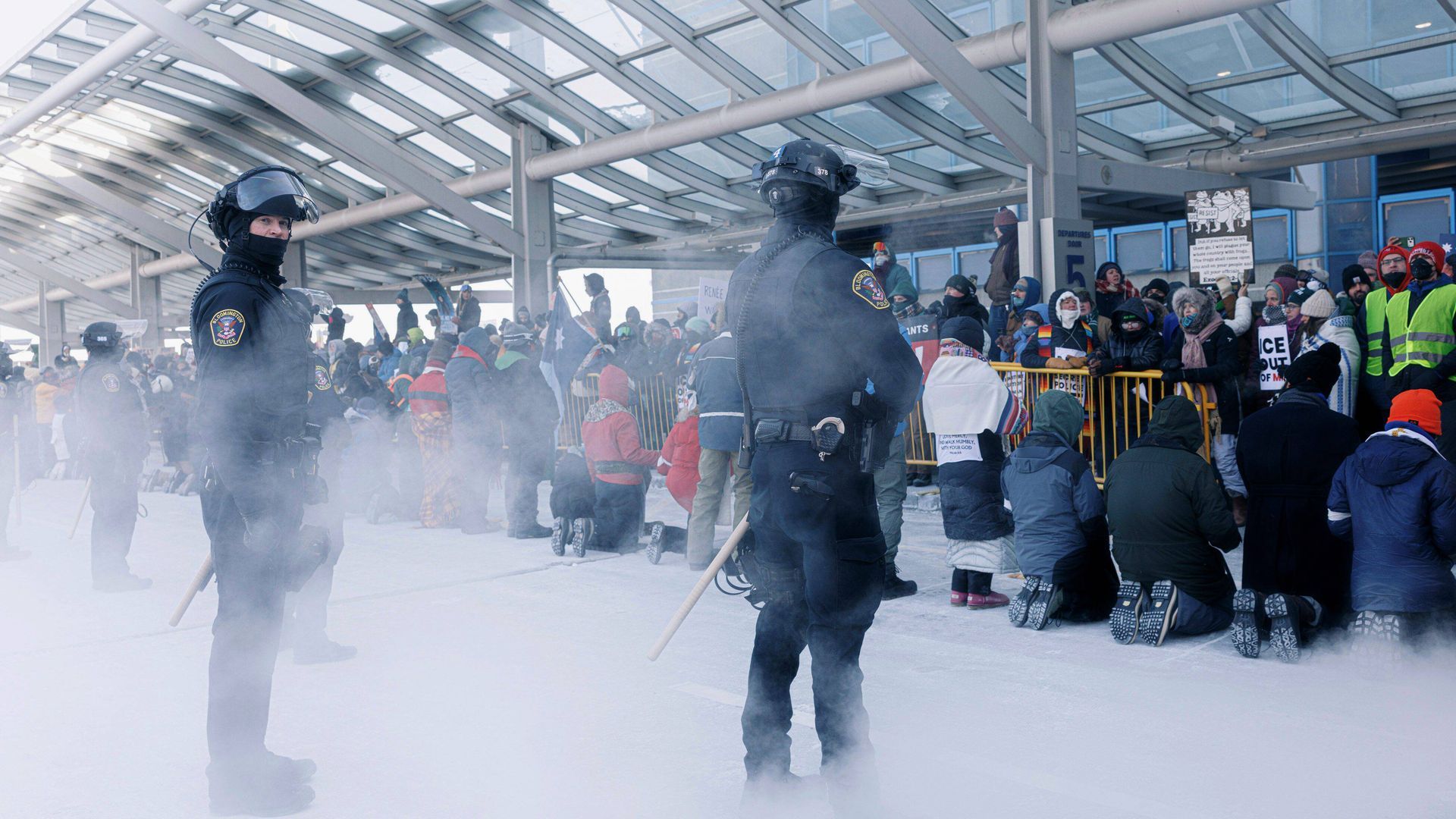 En el Aeropuerto Internacional de Minneapolis-Saint Paul