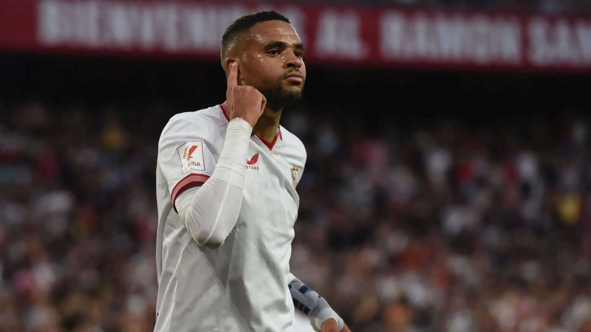 En-Nesyri, en su etapa en el Sevilla