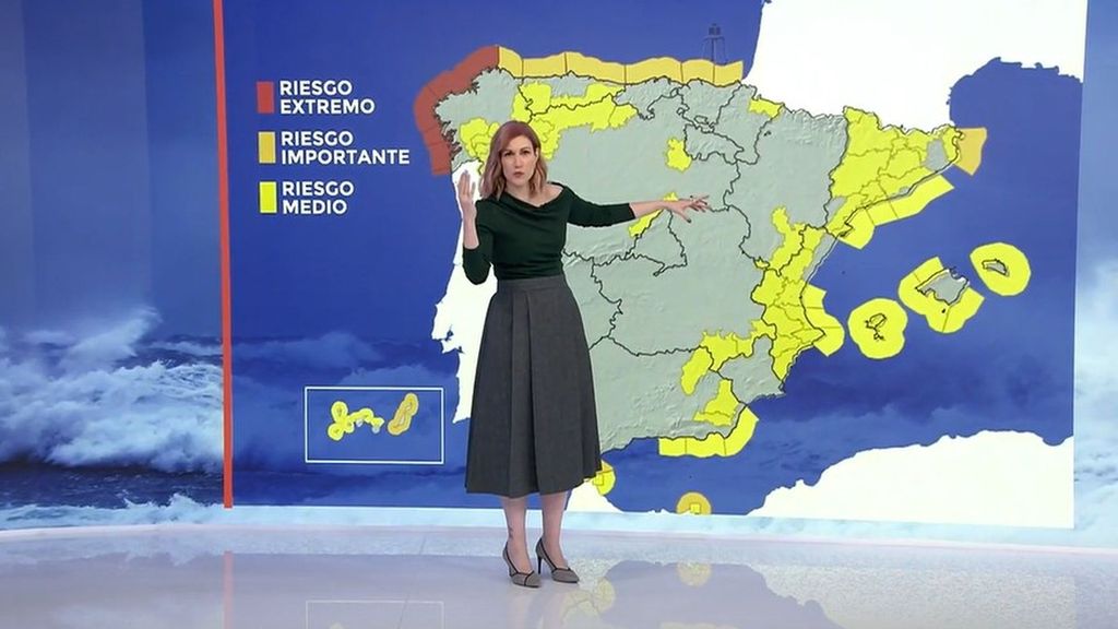 La borrasca Ingrid provoca las situaciones marítimas más adversas de todo el invierno en España