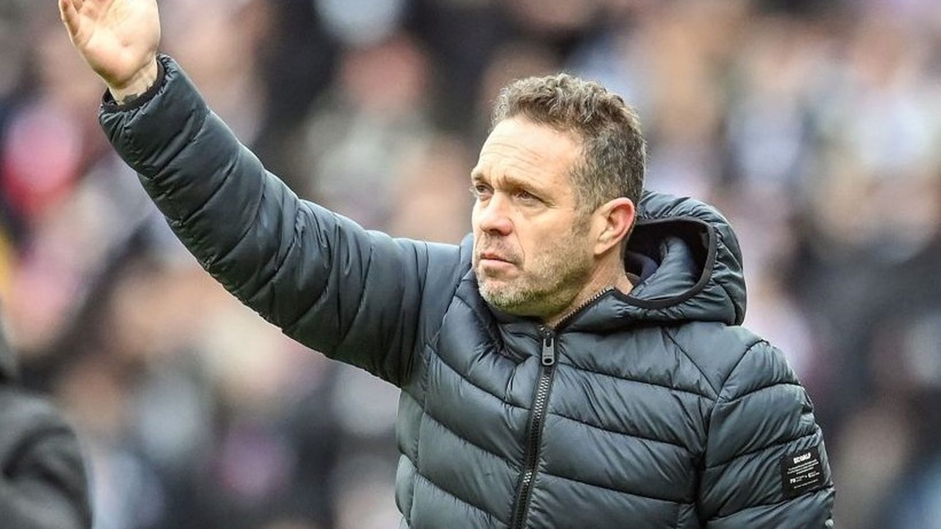 Tevenet, en el partido en el Albacete.