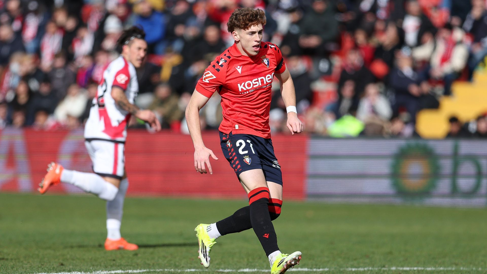Víctor Muñoz, en el Rayo-Osasuna