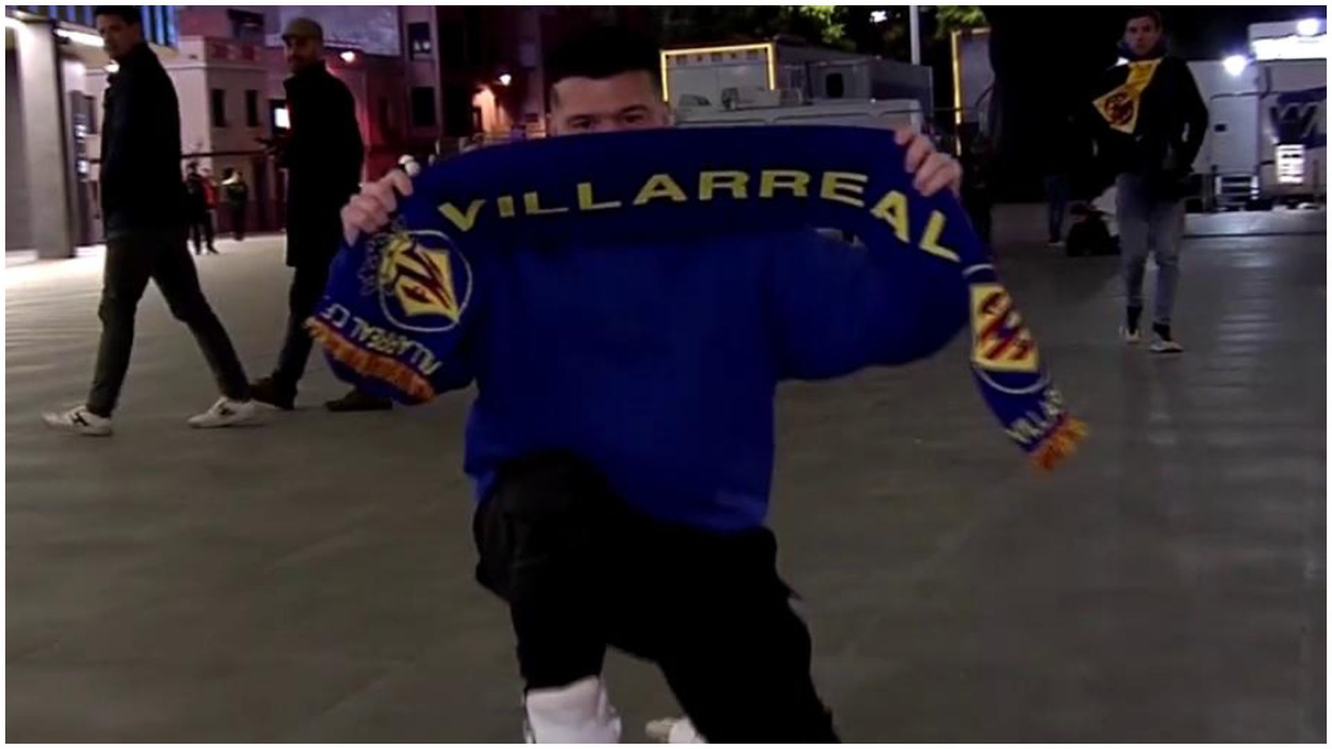 Daniel, el aficionado del Villarreal en patines Daniel, el aficionado del Villarreal en patines