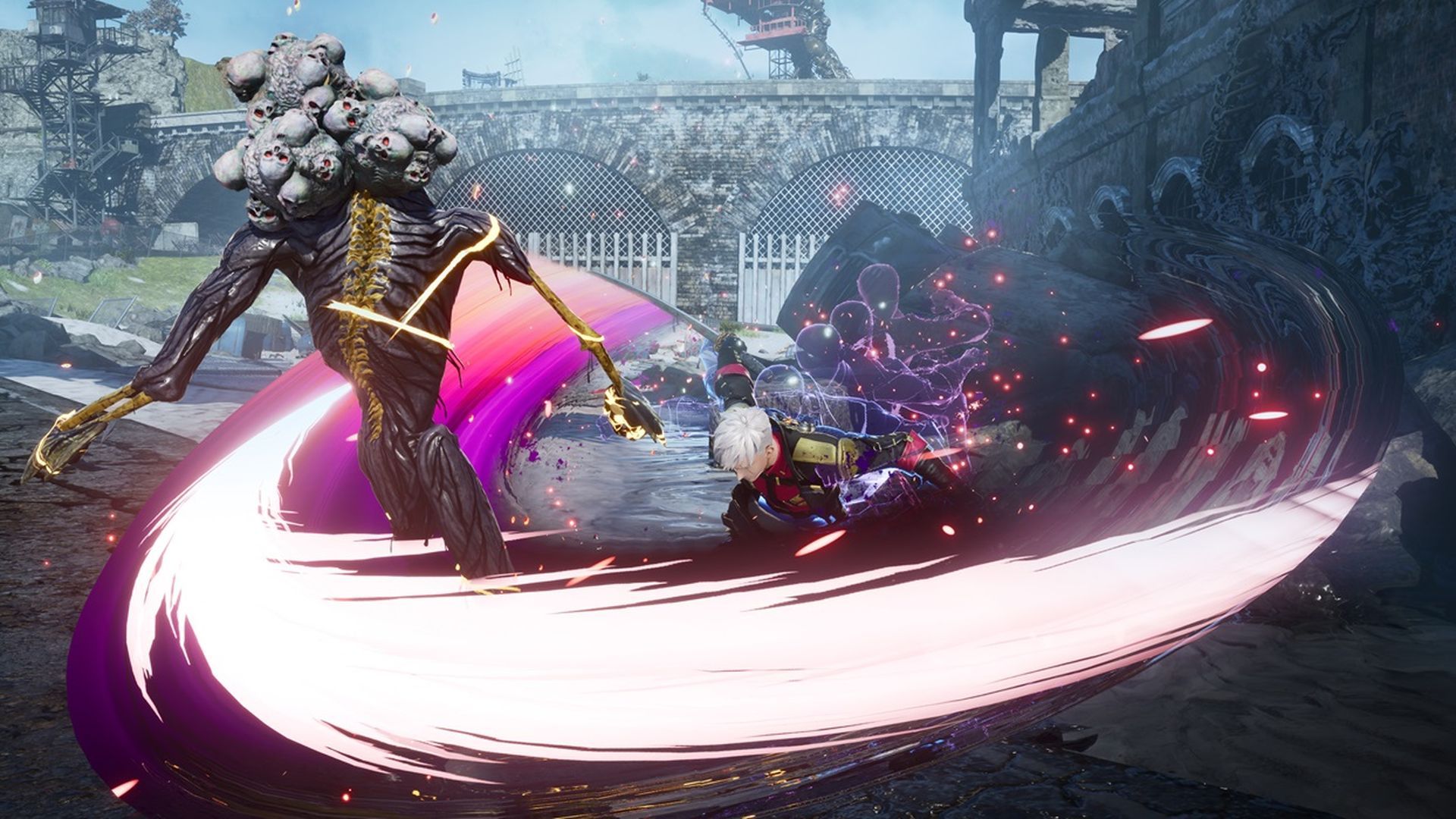 El ataque a melee, uno de los impactos principales de Code Vein II.