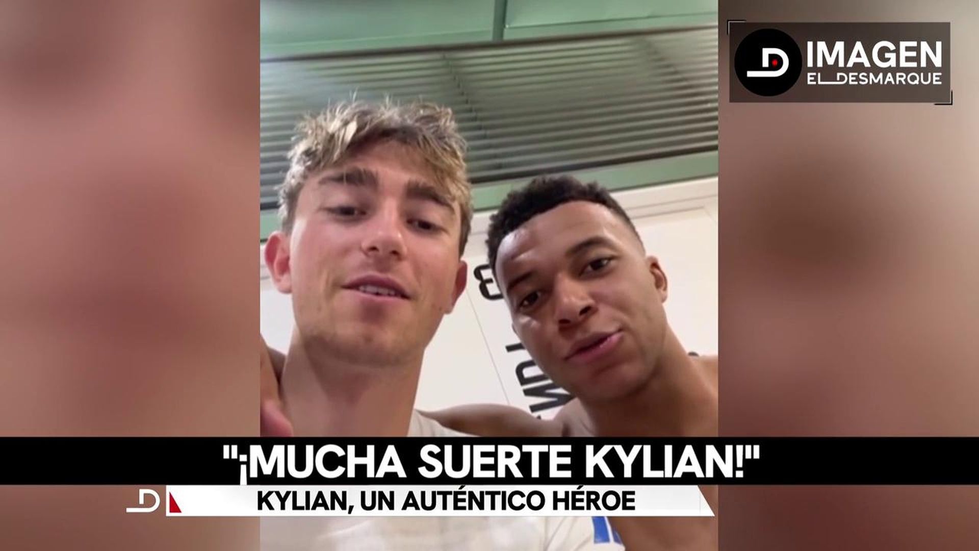 El mensaje de Dean Huijsen y Kylian Mbappé al pequeño Kylian