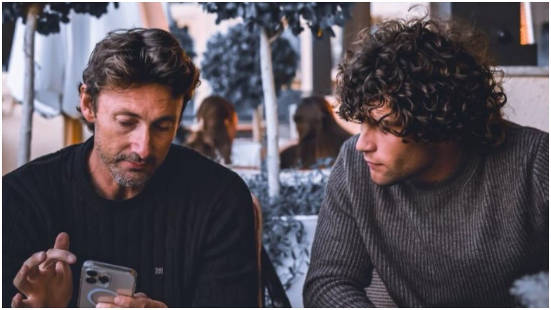 Juan Carlos Ferrero y Ángel Ayora