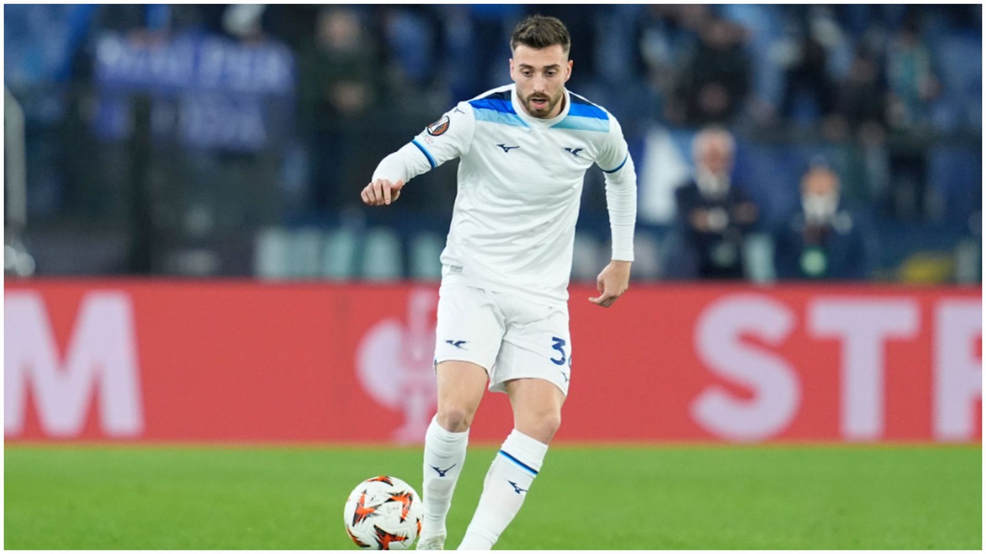 Mario Gila, con la Lazio