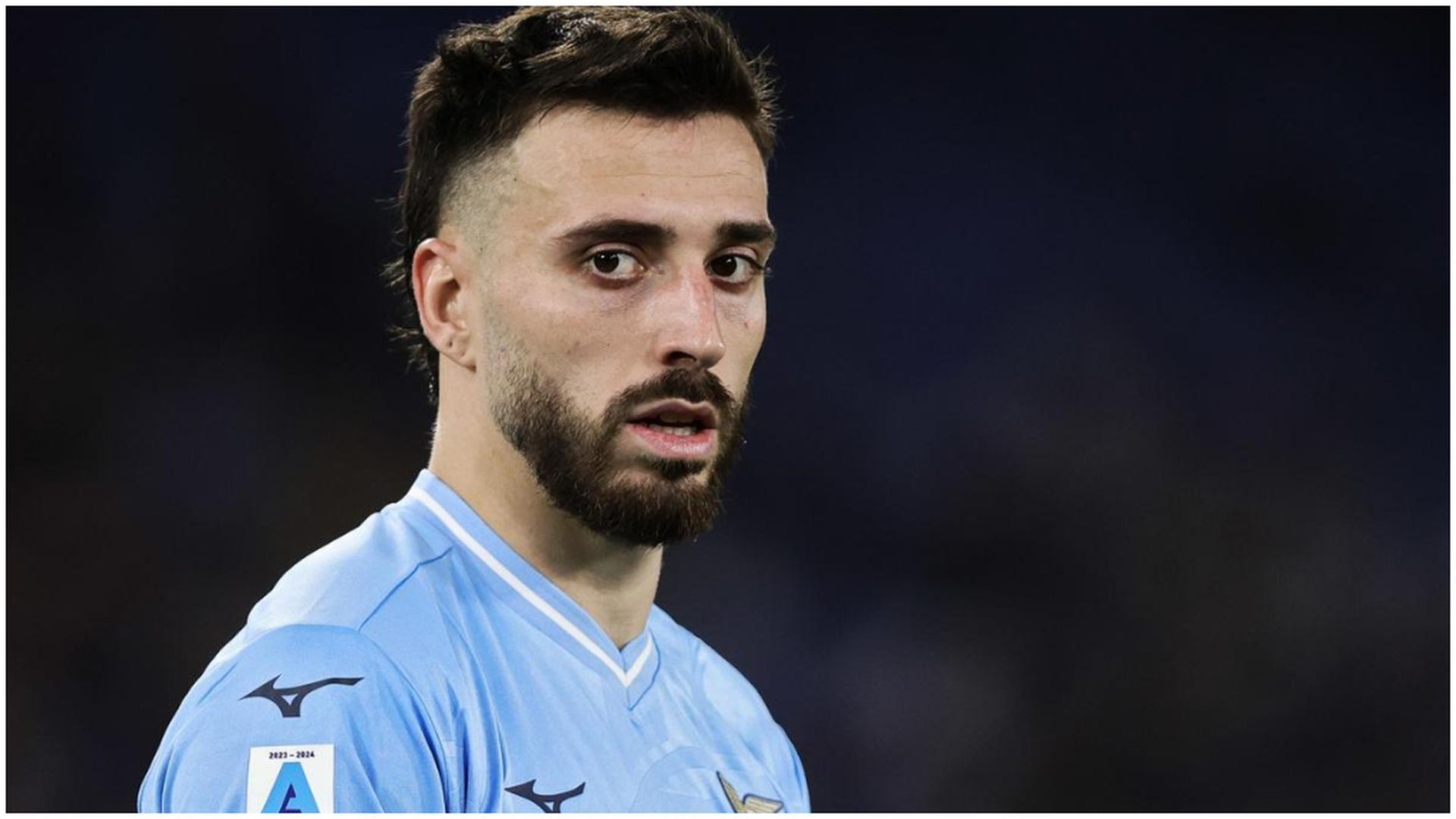 Mario Gila, jugador de la Lazio