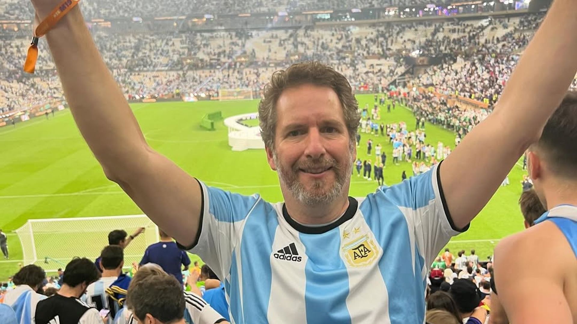 Martin Ink, en un partido de la selección argentina