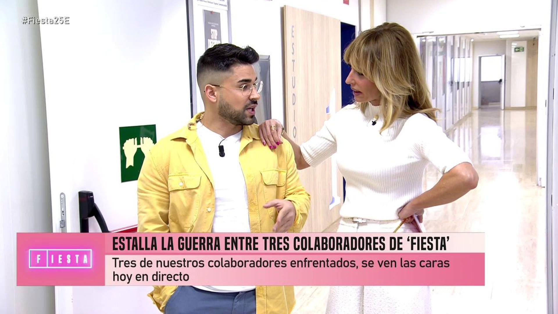 Miguel Frigenti se enfrenta a Amor Romeira e Iván Reboso