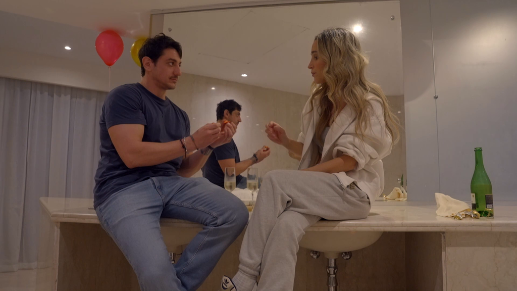 'Casados a primera vista’ capta un momento de Marc y Ainhoa en el que creían que no les grababan