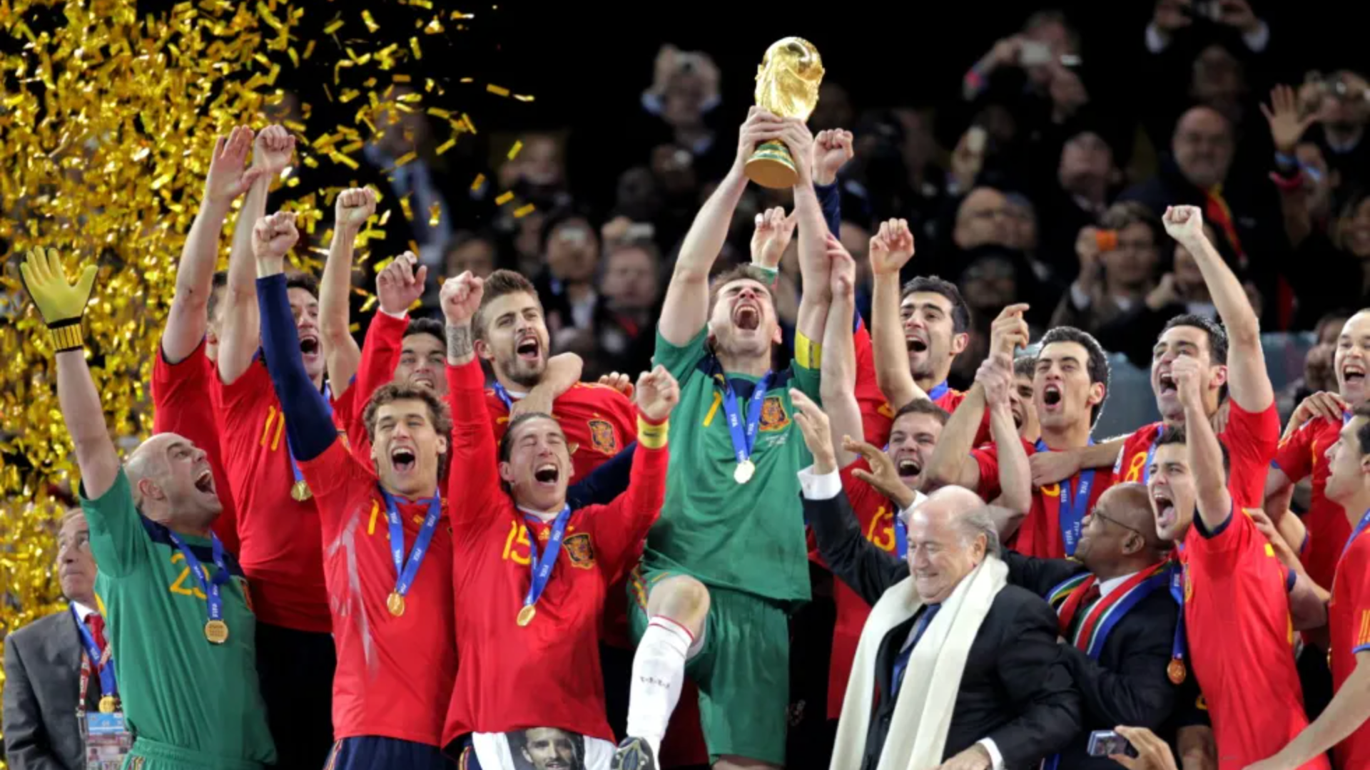 España, campeona del Mundo en 2010