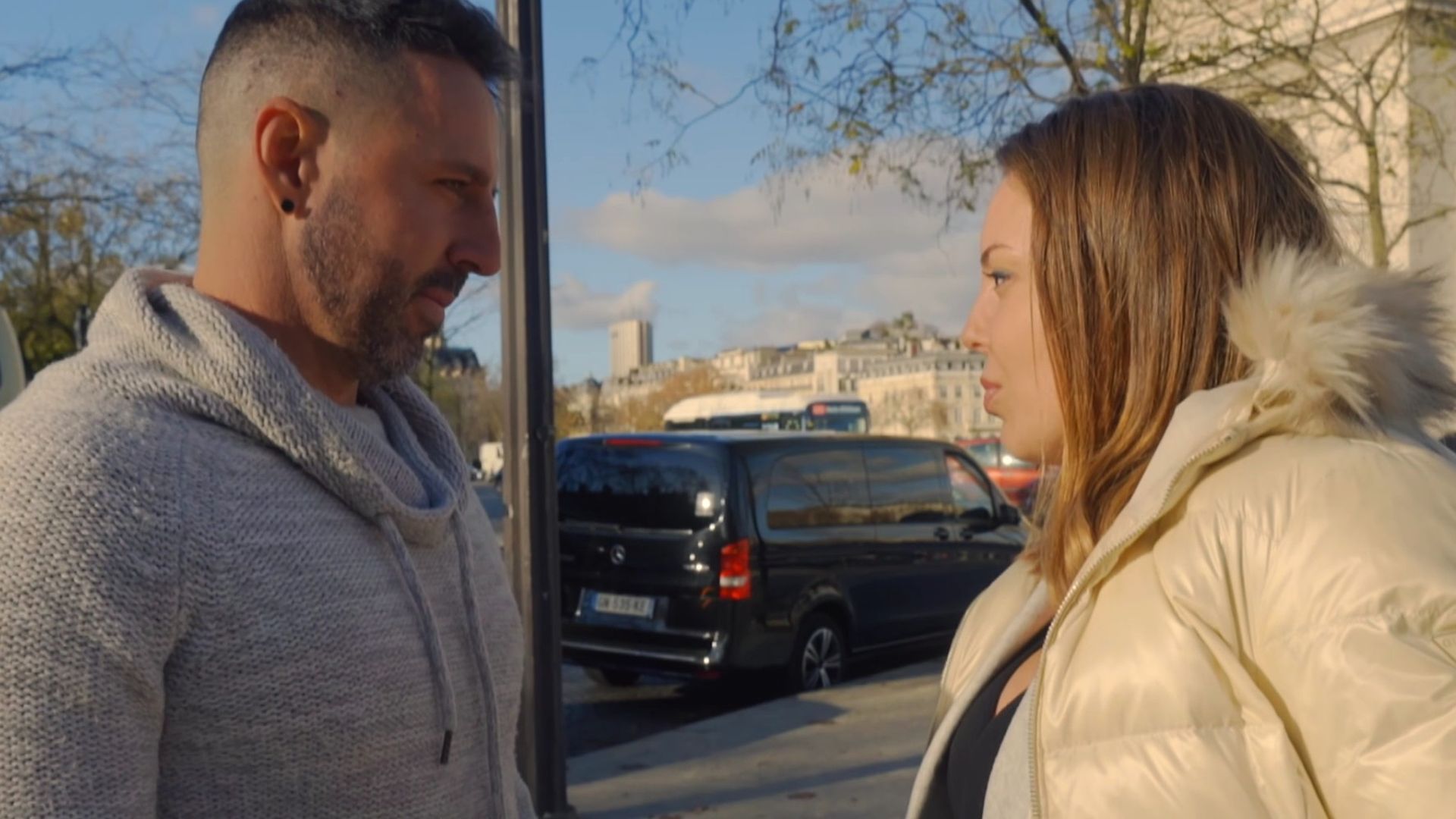 “Estoy donde quiero estar”: los gestos de cariño y confesiones entre Luija y Ana al recorrer las calles de París