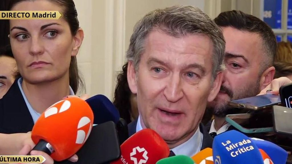 Feijóo: "El Senado va a instar al Gobierno a subir las pensiones y tramitar las ayudas de la DANA"
