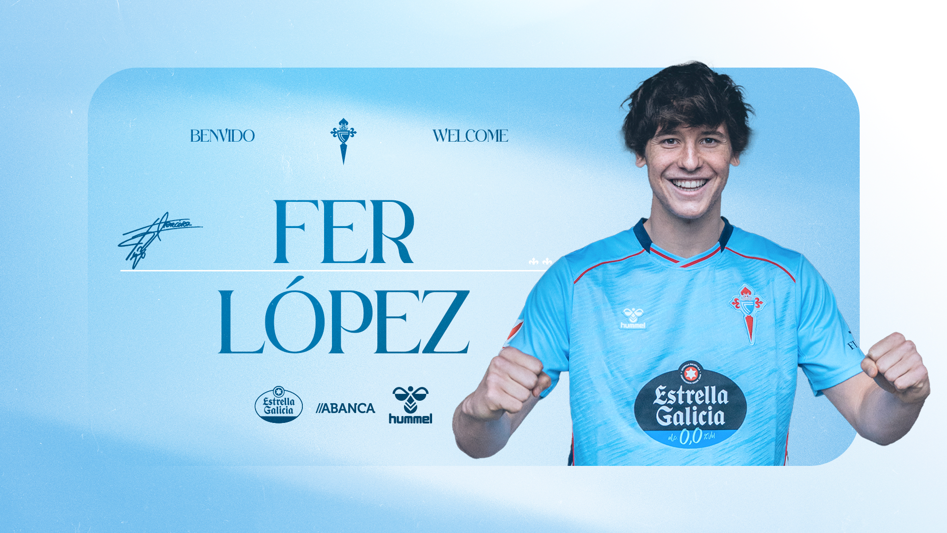Fer López, nuevo jugador del Celta Fer López, nuevo jugador del Celta