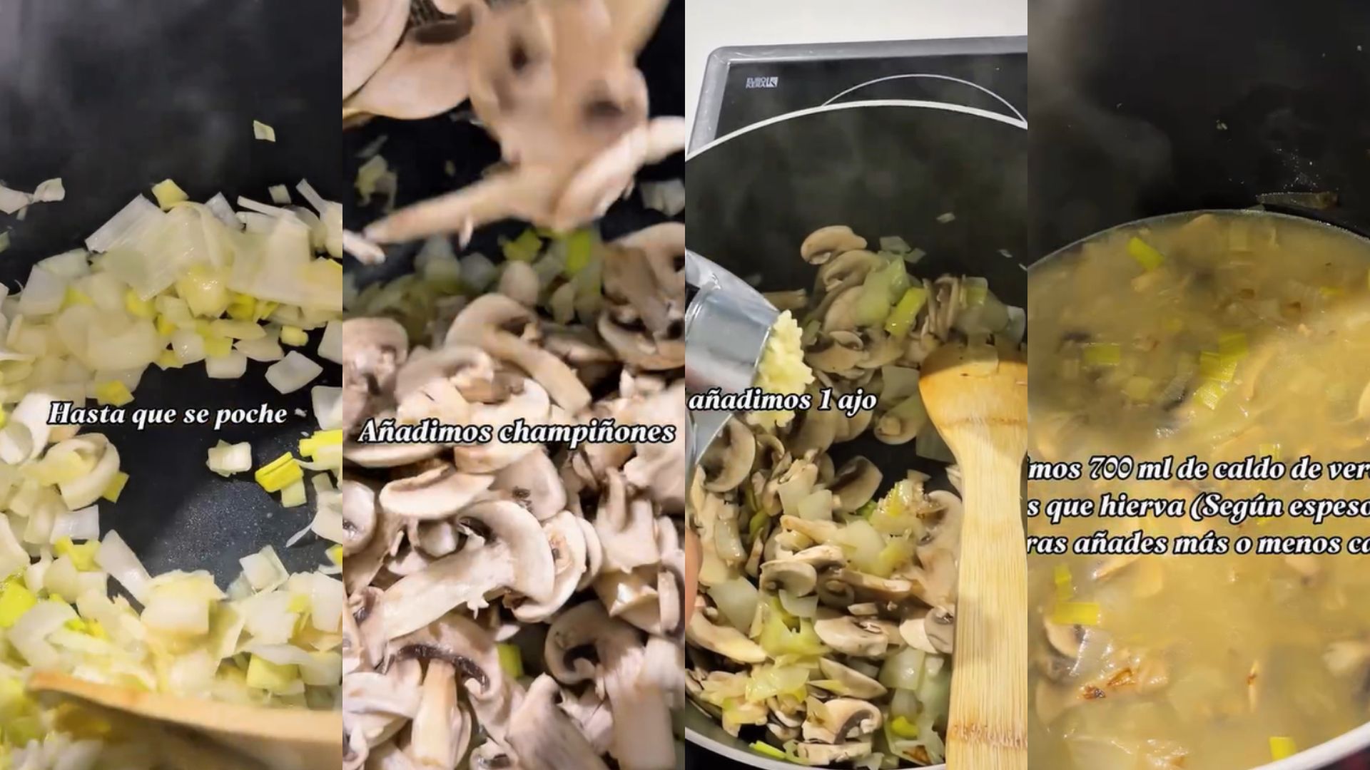 La receta de Marta Peñate que ha terminado con un pequeño percance doméstico