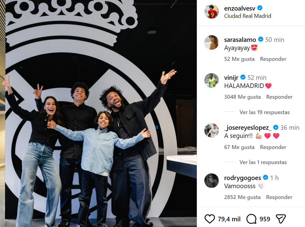 Las reacciones a la firma de Enzo Alves