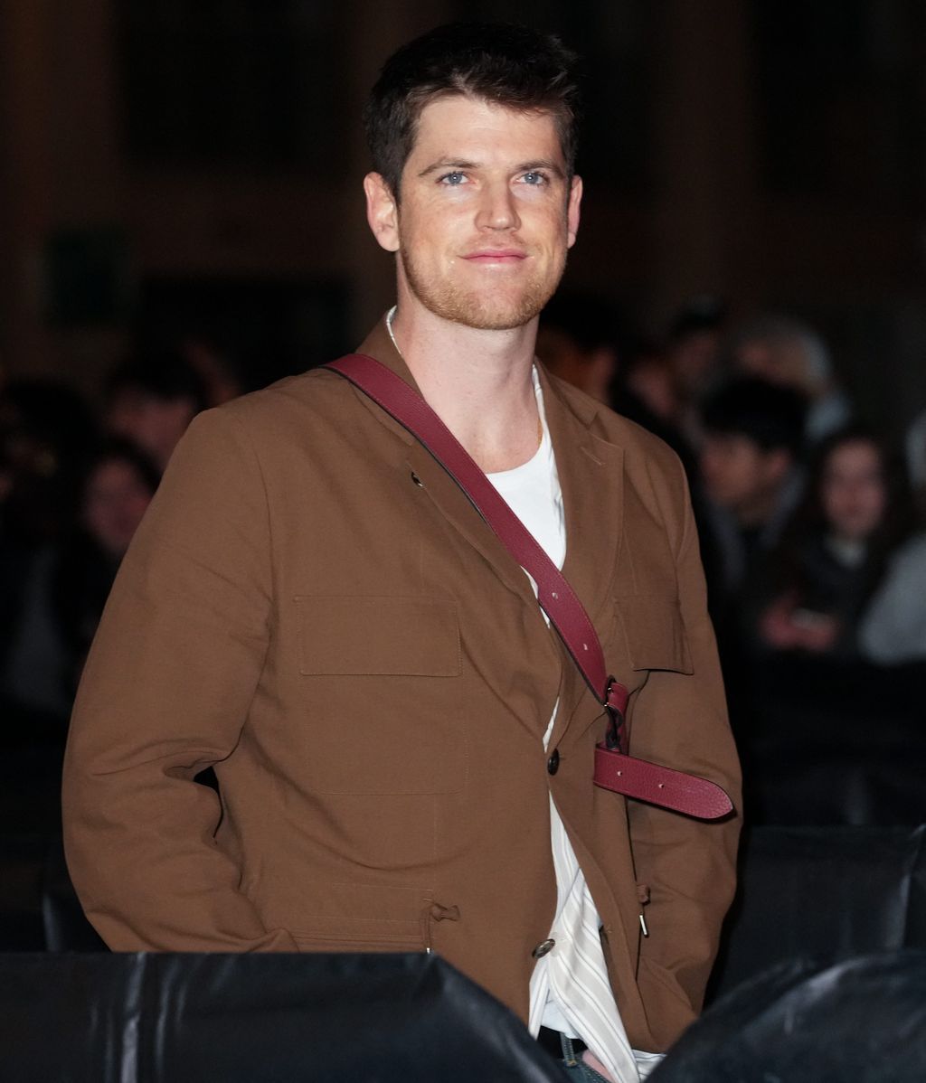 Miguel Bernardeau, en el desfile de Hermès