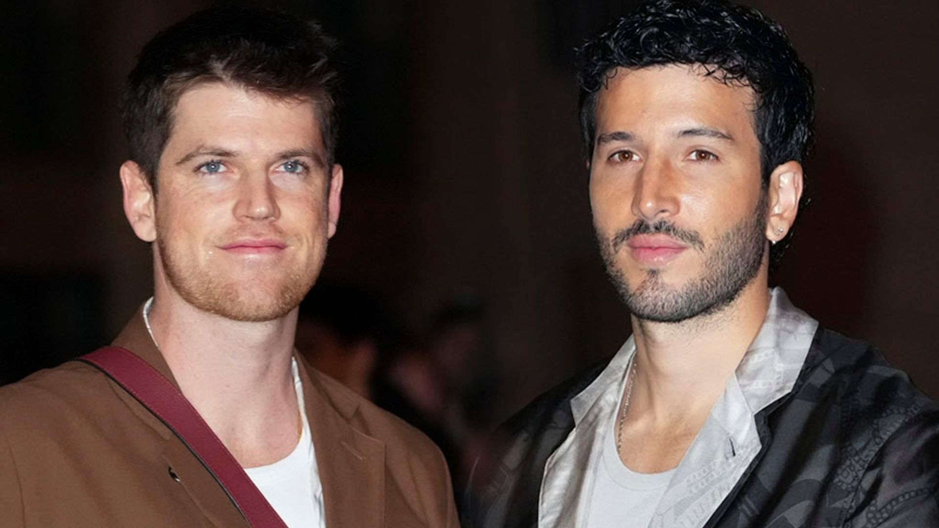 Miguel Bernardeau y Sebastián Yatra