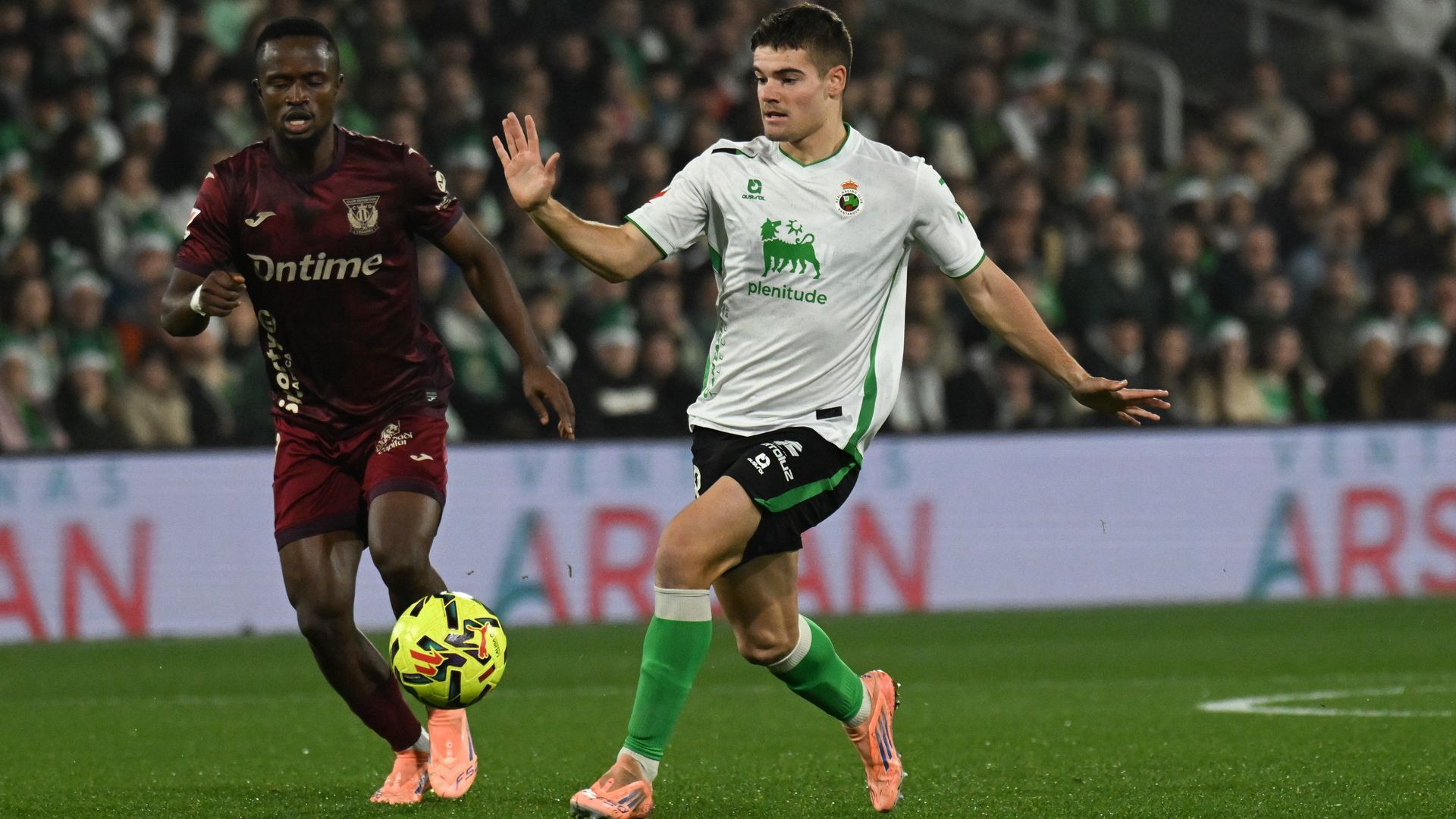 Peio Canales como racinguista