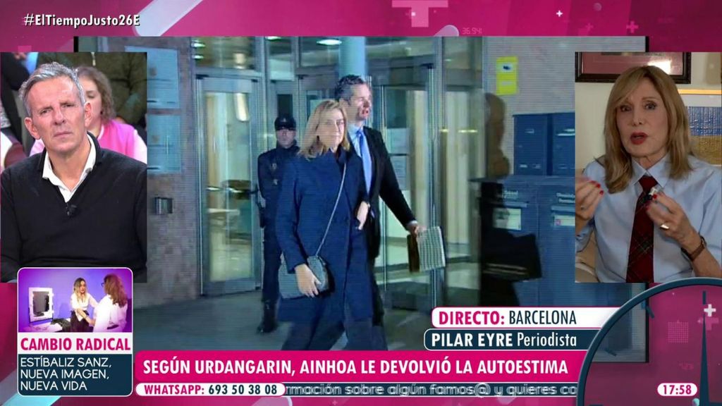 Pilar Eyre critica que Iñaki Urdangarin haya desvelado en sus memorias "una intimidad de su hija Irene"