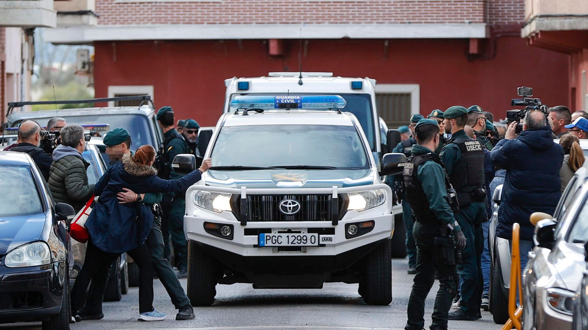 Así fueron los momentos de tensión en el traslado a los juzgados del autor confeso de la muerte de Alex